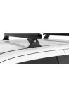 Kit 2 barres de toit noire 1250mm Heavy Duty RCH RHINO RACK -