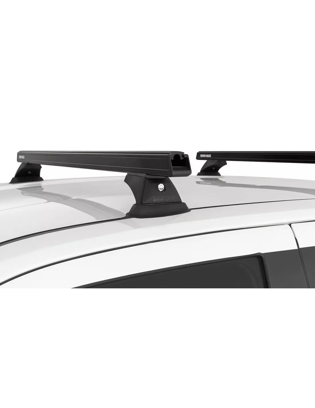 Kit 2 Zwart Dakbars 1250mm Heavy Duty RCH RHINO RACK -