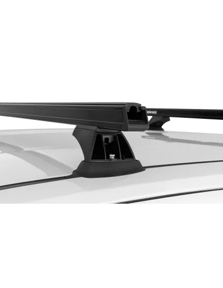 Kit 2 barres de toit noire 1250mm Heavy Duty RCH RHINO RACK -