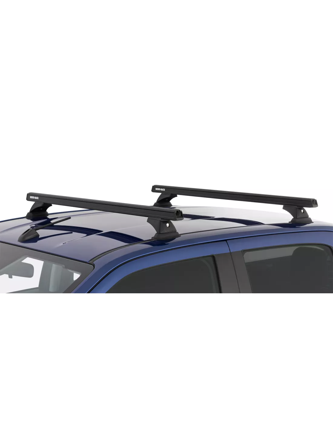 Kit 2 barres de toit noire 1250mm Heavy Duty RCH RHINO RACK -