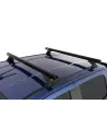 Kit 2 barres de toit noire 1250mm Heavy Duty RCH RHINO RACK -