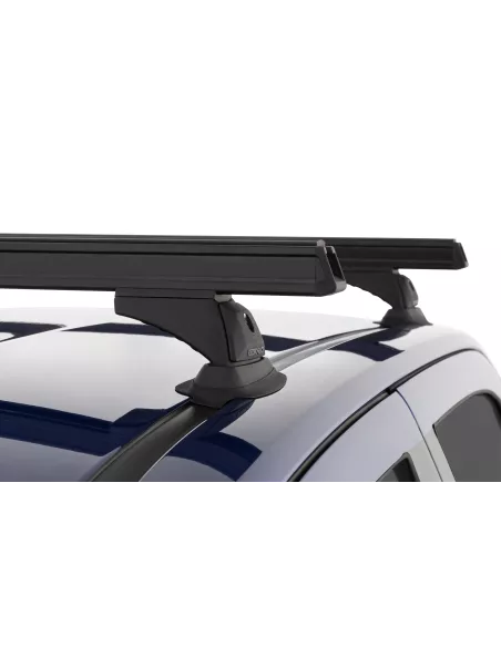 Kit 2 barres de toit noire 1250mm Heavy Duty RCH RHINO RACK -