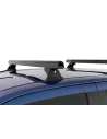 Kit 2 Black Dach Bars 1250mm Heavy Duty RCH RHINO RACK -