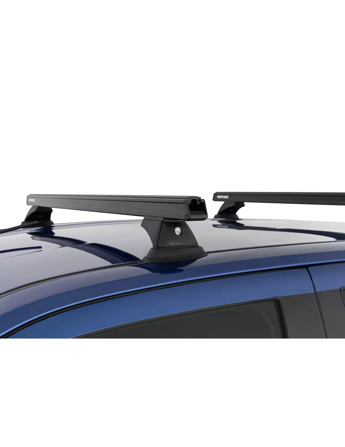 Kit 2 barres de toit noire 1250mm Heavy Duty RCH RHINO RACK -