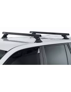 Kit 3 barres de toit noire 1650mm Heavy Duty avec pieds RCH Toyota 2