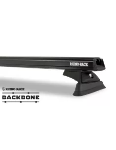 Kit 2 barres de toit noire 1500mm RCL Rhino-Rack Backbone Heavy Duty
