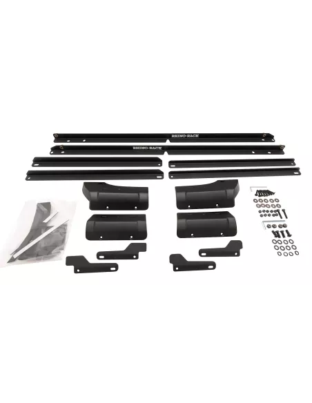 Kit 2 barres de toit noire 1500mm RCL Rhino-Rack Backbone Heavy Duty