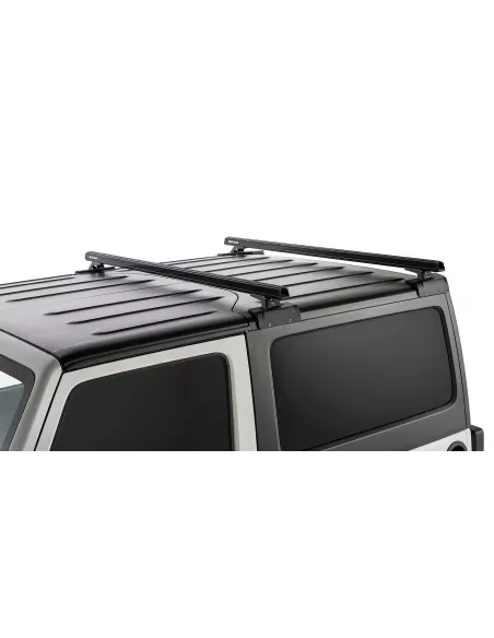 Kit 2 barres de toit noire 1500mm RCL Rhino-Rack Backbone Heavy Duty