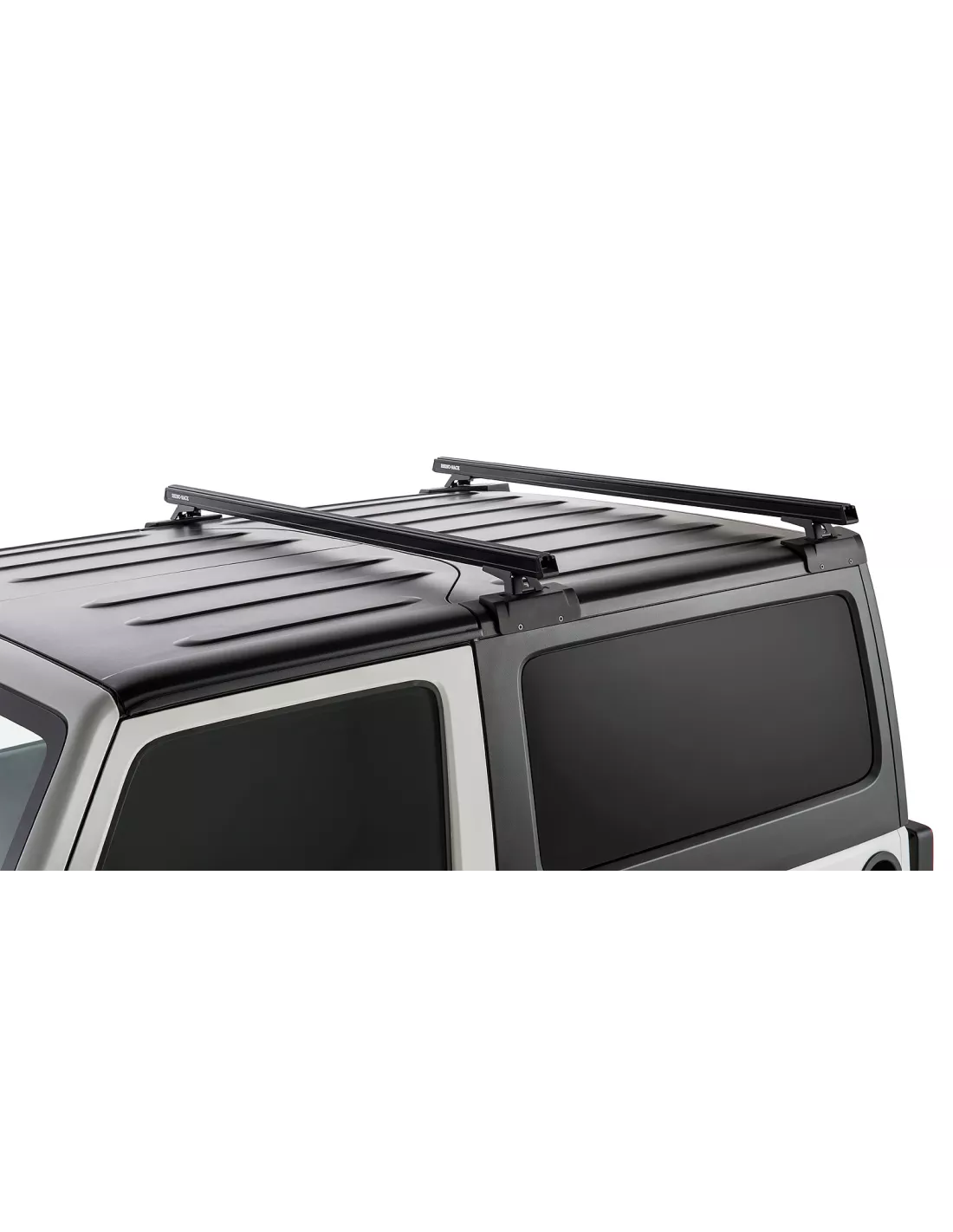 Kit 2 Black Dach Bars 1500mm RCL RHINO-RACK Backbone Heavy Duty