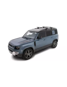 Kit 2 barres de toit noire Vortex 1370mm RCL Land Rover Defender II