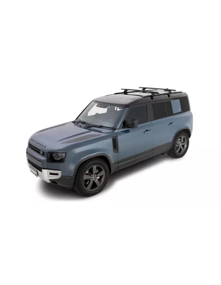 Kit 2 barres de toit noire Vortex 1370mm RCL Land Rover Defender II
