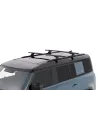 Kit 2 Black Dach Bars Wirbel 1370mm RCL Land Rover Defender II