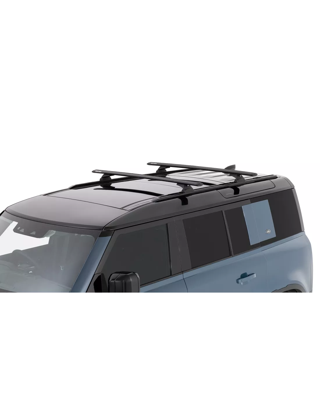 Kit 2 Black Dach Bars Wirbel 1370mm RCL Land Rover Defender II