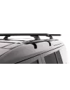 Kit 2 barres de toit noire Vortex 1370mm RCL Land Rover Defender II