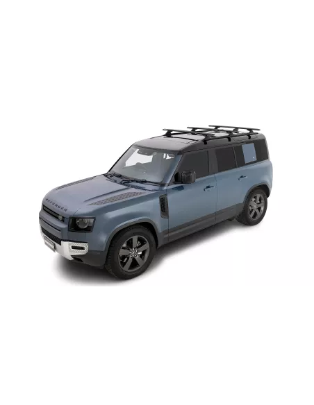 Kit 3 barres de toit noire Vortex 1370mm RCL Land Rover Defender II