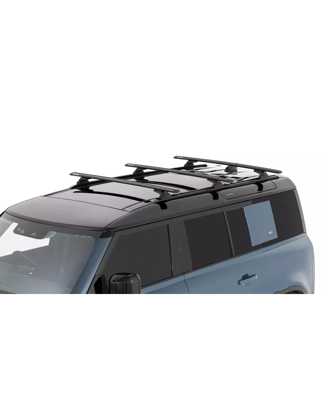 Kit 3 barres de toit noire Vortex 1370mm RCL Land Rover Defender II