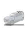 Kit 3 barres de toit noire Vortex 1370mm RCL Land Rover Defender II