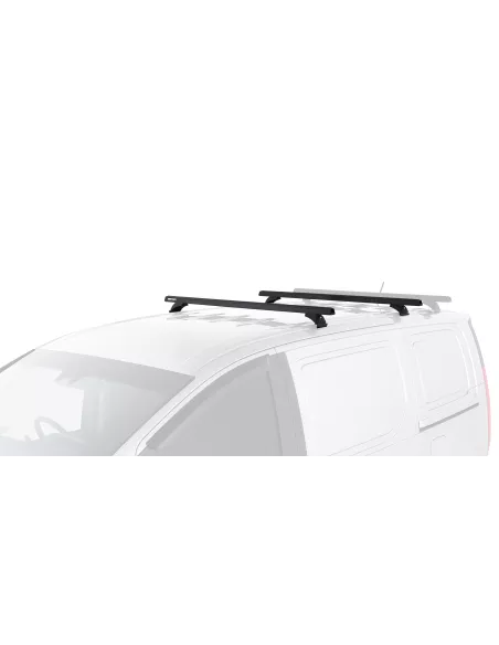 Kit 2 barres de toit noire Heavy Duty 1500mm avec pieds RCH Hyundai