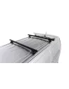 Kit 2 barres de toit noire Heavy Duty 1500mm avec pieds RCH Hyundai