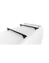 Kit 2 barres de toit noire Heavy Duty 1500mm avec pieds RCH Hyundai
