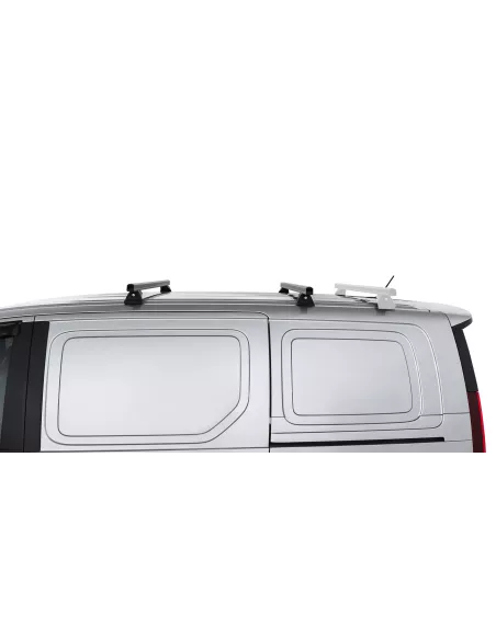 Kit 2 barres de toit noire Heavy Duty 1500mm avec pieds RCH Hyundai
