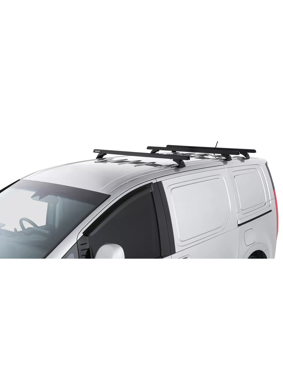 Kit 3 barres de toit noire Heavy Duty 1500mm avec pieds RCH Hyundai