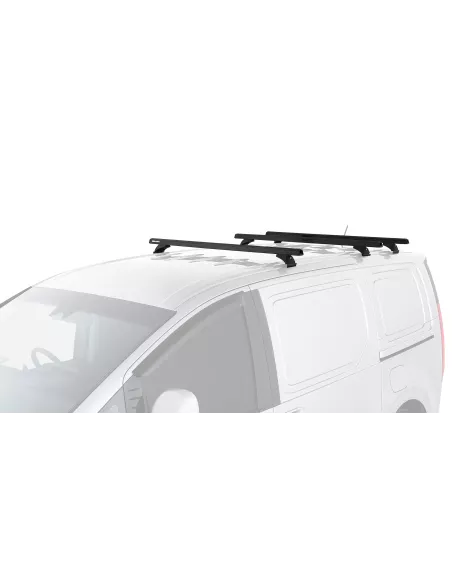 Kit 3 barres de toit noire Heavy Duty 1500mm avec pieds RCH Hyundai