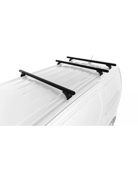 Kit 3 barres de toit noire Heavy Duty 1500mm avec pieds RCH Hyundai