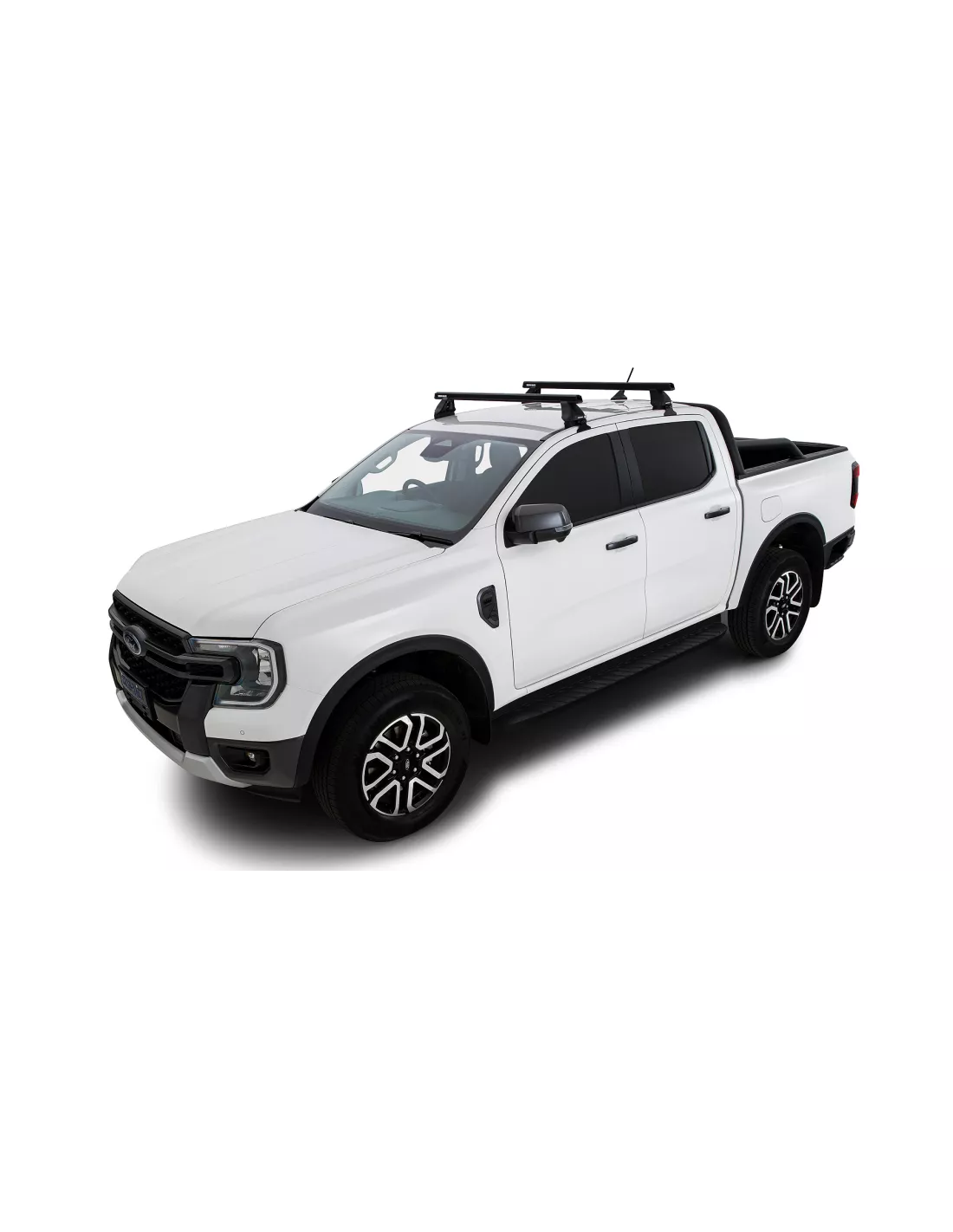 Kit 2 barres de toit Heavy Duty noire 1250mm série 2500 Ford Ranger