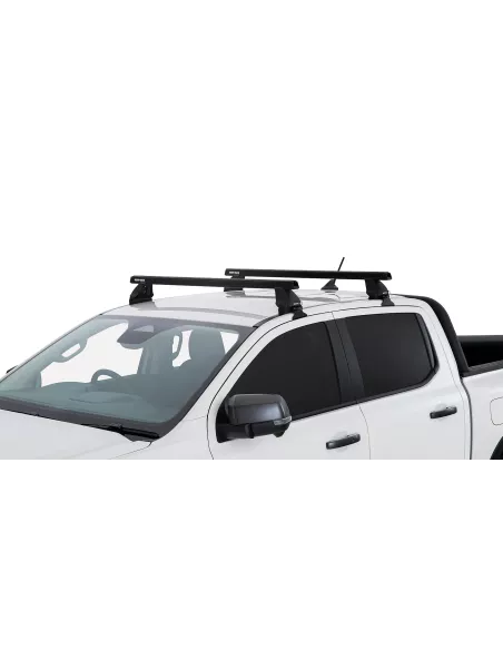 Kit 2 barres de toit Heavy Duty noire 1250mm série 2500 Ford Ranger
