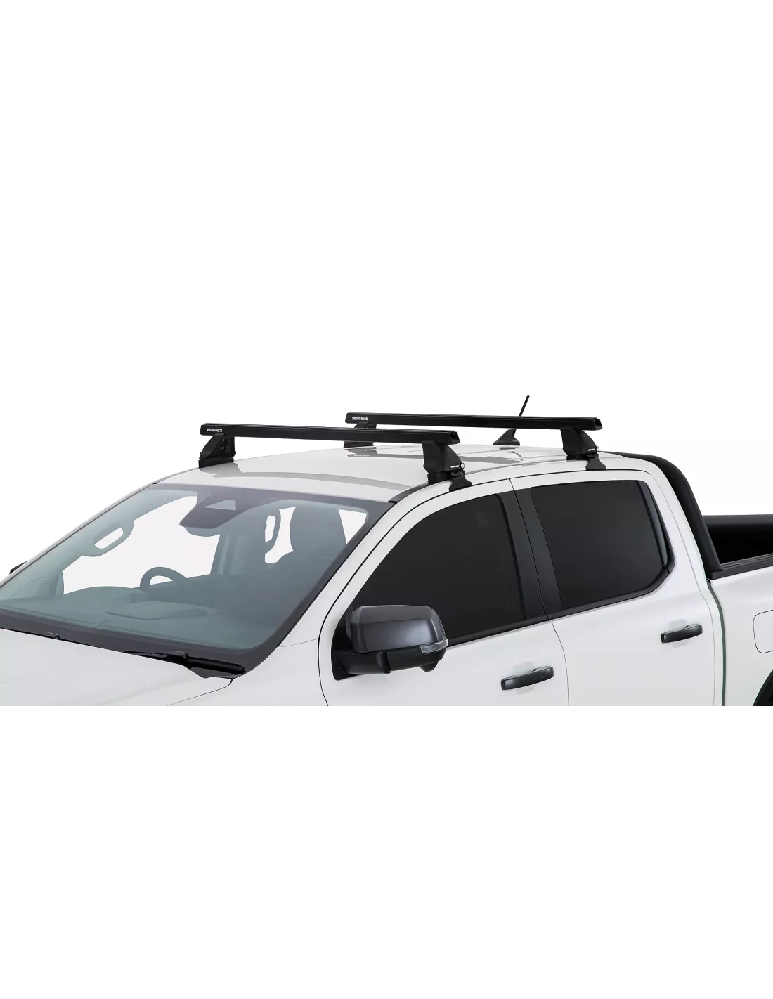 Kit 2 barres de toit Heavy Duty noire 1250mm série 2500 Ford Ranger