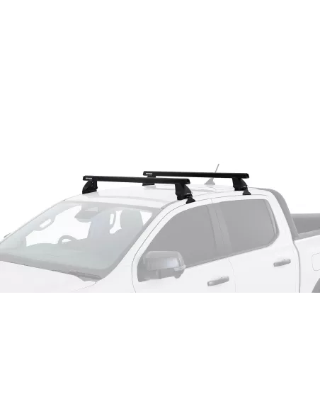 Kit 2 barres de toit Heavy Duty noire 1250mm série 2500 Ford Ranger