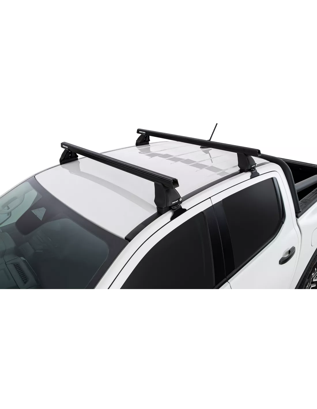 Kit 2 barres de toit Heavy Duty noire 1250mm série 2500 Ford Ranger