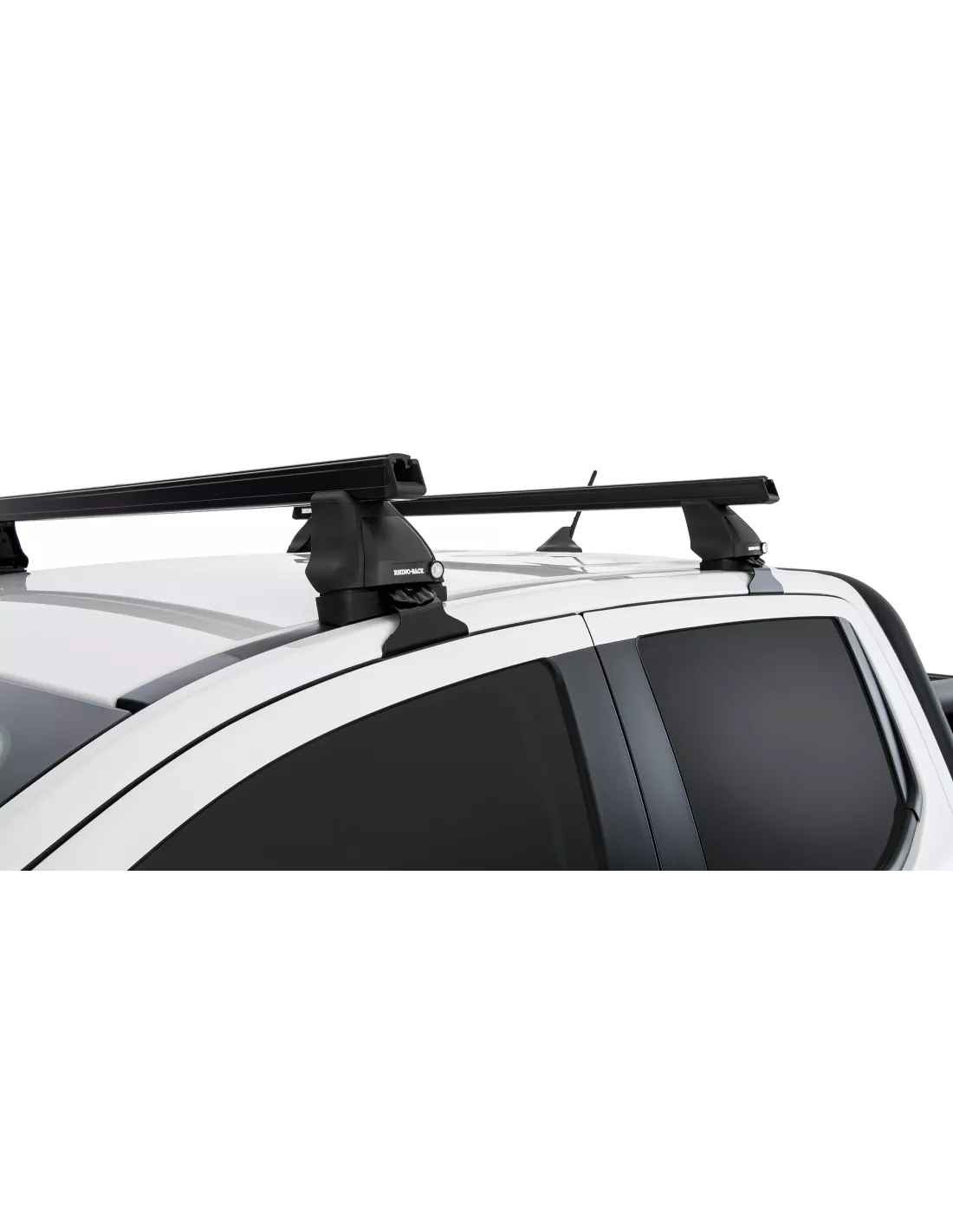 Kit 2 barres de toit Heavy Duty noire 1250mm série 2500 Ford Ranger