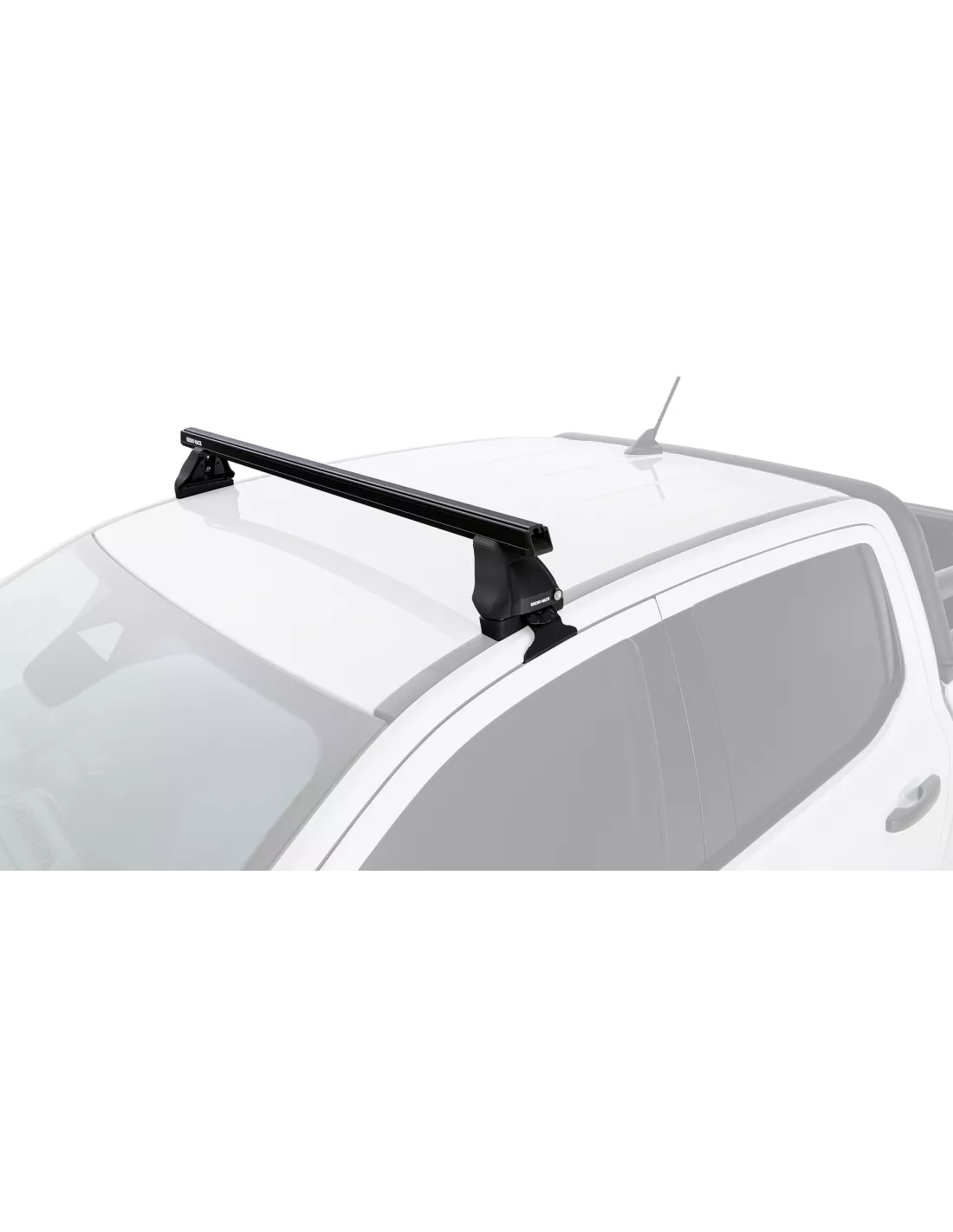 Kit 1 barre de toit avant Heavy Duty noire 1250mm série 2500 Ford