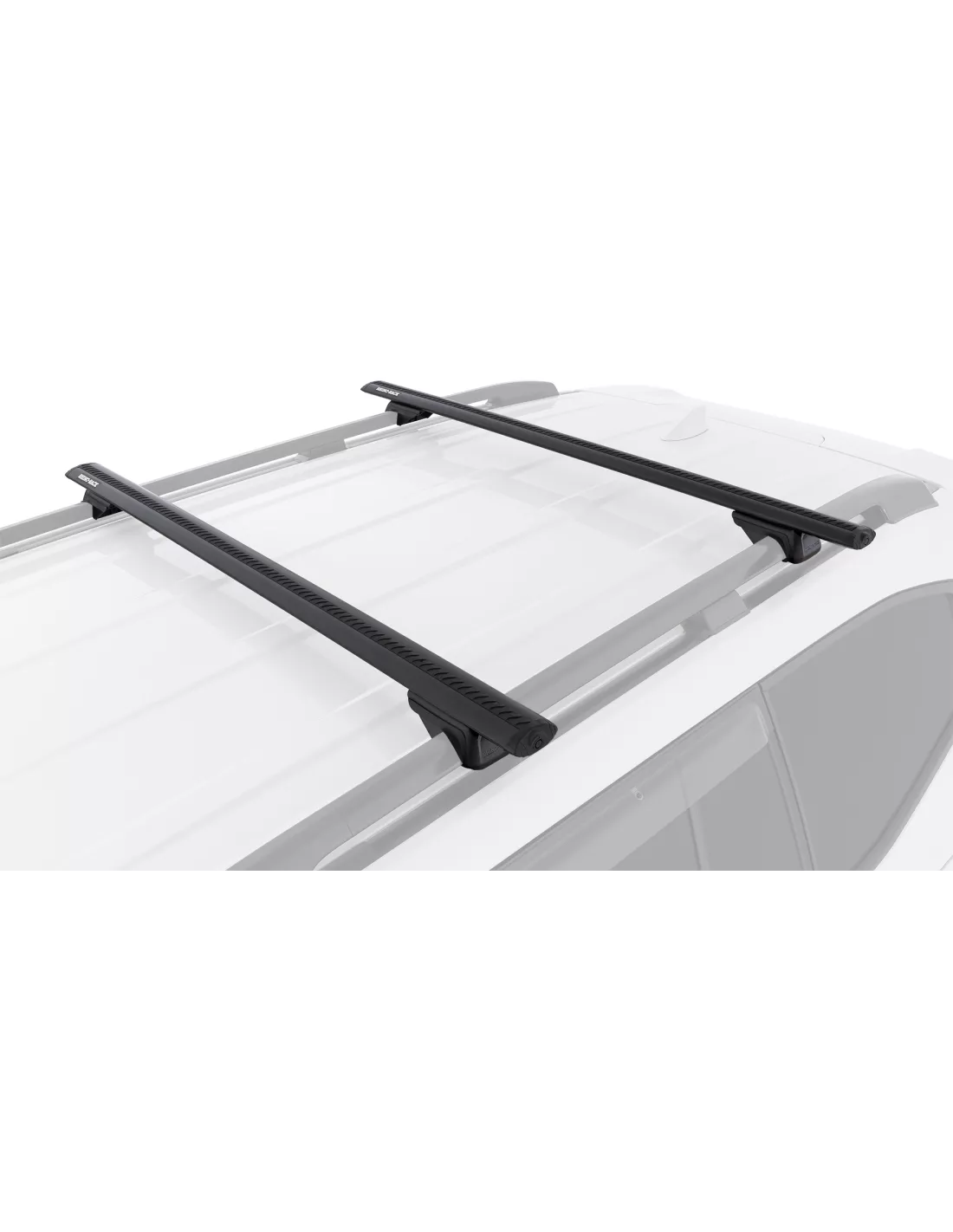 Kit 2 Zwart Dakbars Vortex 1370mm met RX-voeten RHINO RACK -