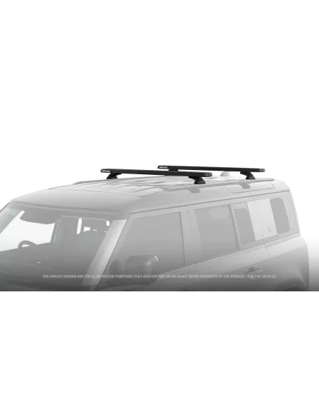 Kit 2 barres de toit 1260 mm système Reconn-deck Land Rover Defender