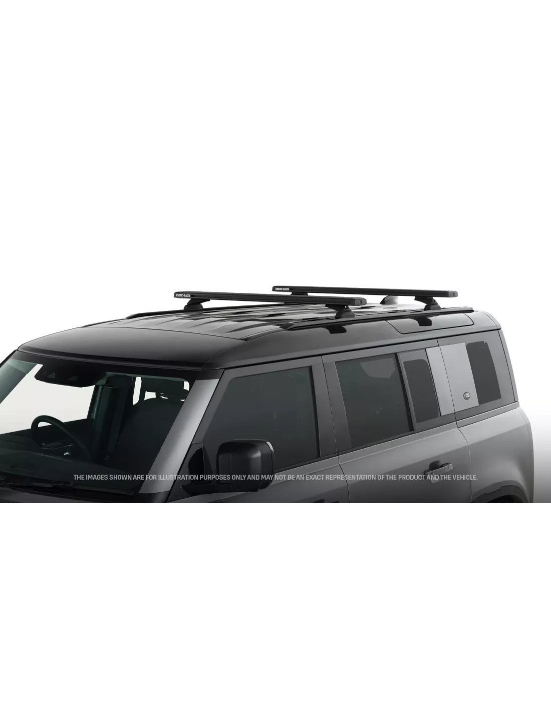 Kit 2 barres de toit 1260 mm système Reconn-deck Land Rover Defender