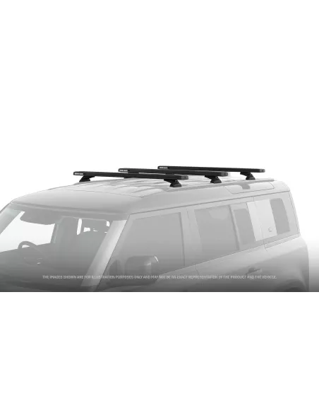 Kit 3 barres de toit 1260 mm système Reconn-Deck Land Rover Defender