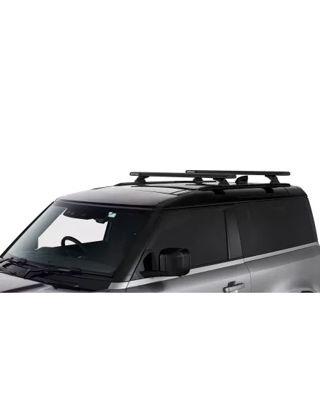 Kit 2 barres de toit noire 1260mm système Reconn-Deck avec pieds