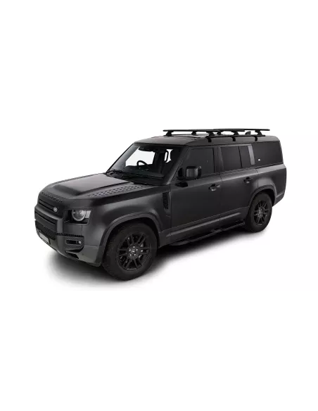 Kit 3 barres de toit noire 1370mm Vortex avec pieds RX Land Rover