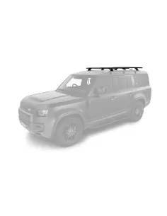 Kit 3 barres de toit noire 1370mm Vortex avec pieds RX Land Rover 2