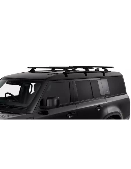 Kit 3 barres de toit noire 1370mm Vortex avec pieds RX Land Rover