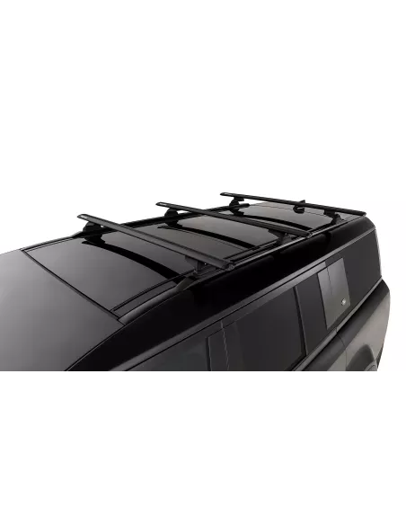 Kit 3 barres de toit noire 1370mm Vortex avec pieds RX Land Rover