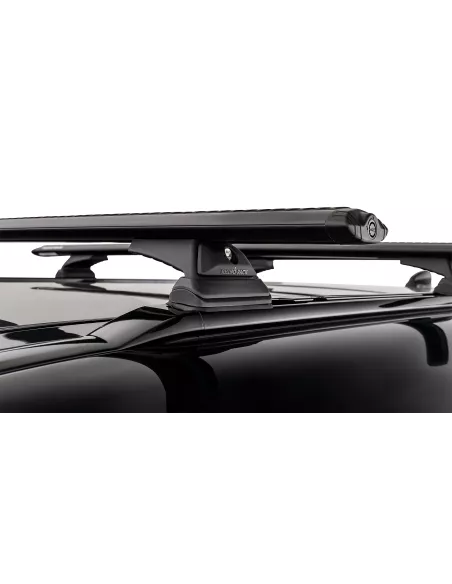 Kit 3 barres de toit noire 1370mm Vortex avec pieds RX Land Rover