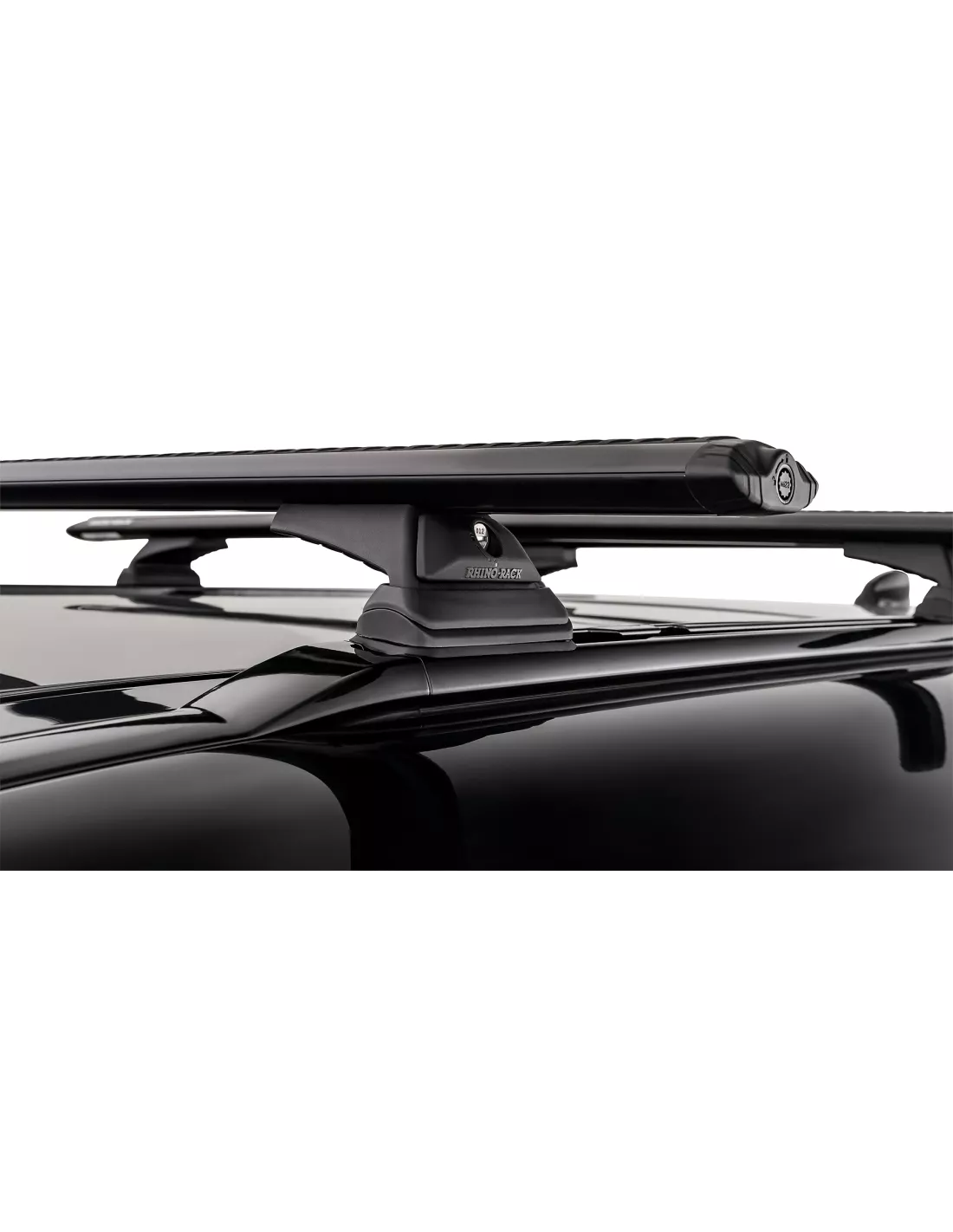 Kit 3 Zwart Dakbars 1370mm Vortex met voeten Rx Land Rover