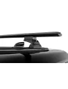 Kit 3 Zwart Dakbars 1370mm Vortex met voeten Rx Land Rover