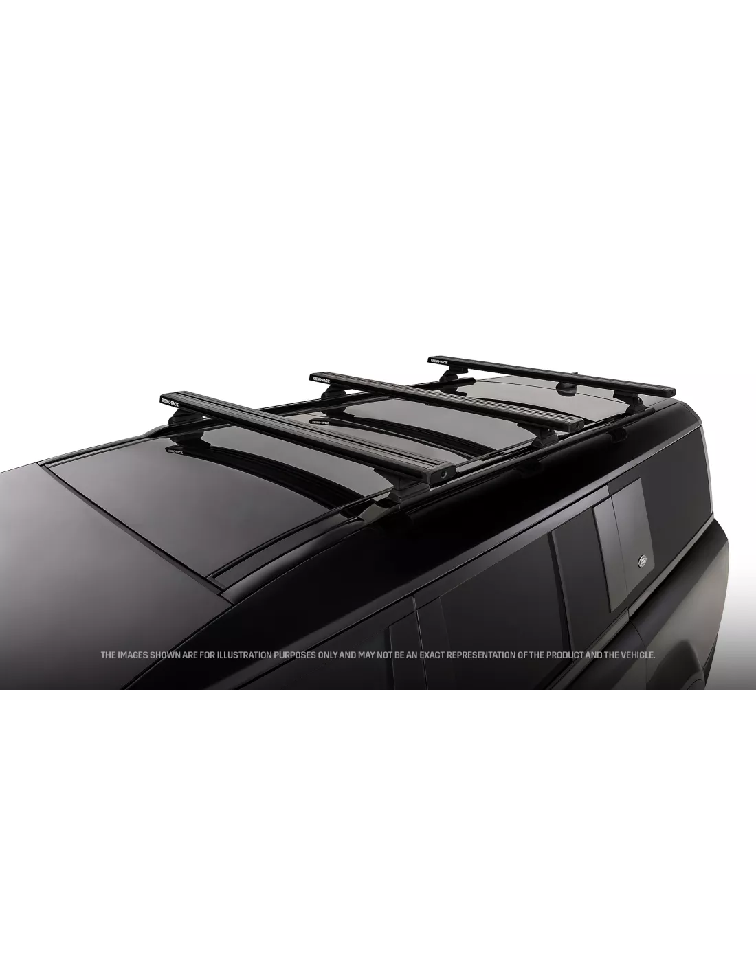 kit 3 Dakbars 1260 mm Systeem Recond-Deck Land Rover Defender