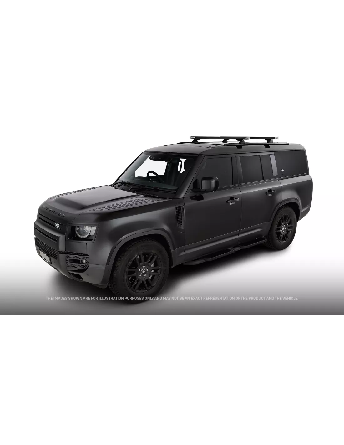 Kit 2 barres de toit 1260 mm système Reconn-Deck Land Rover Defender