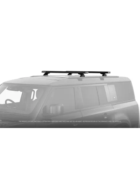 Kit 2 barres de toit 1260 mm système Reconn-Deck Land Rover Defender